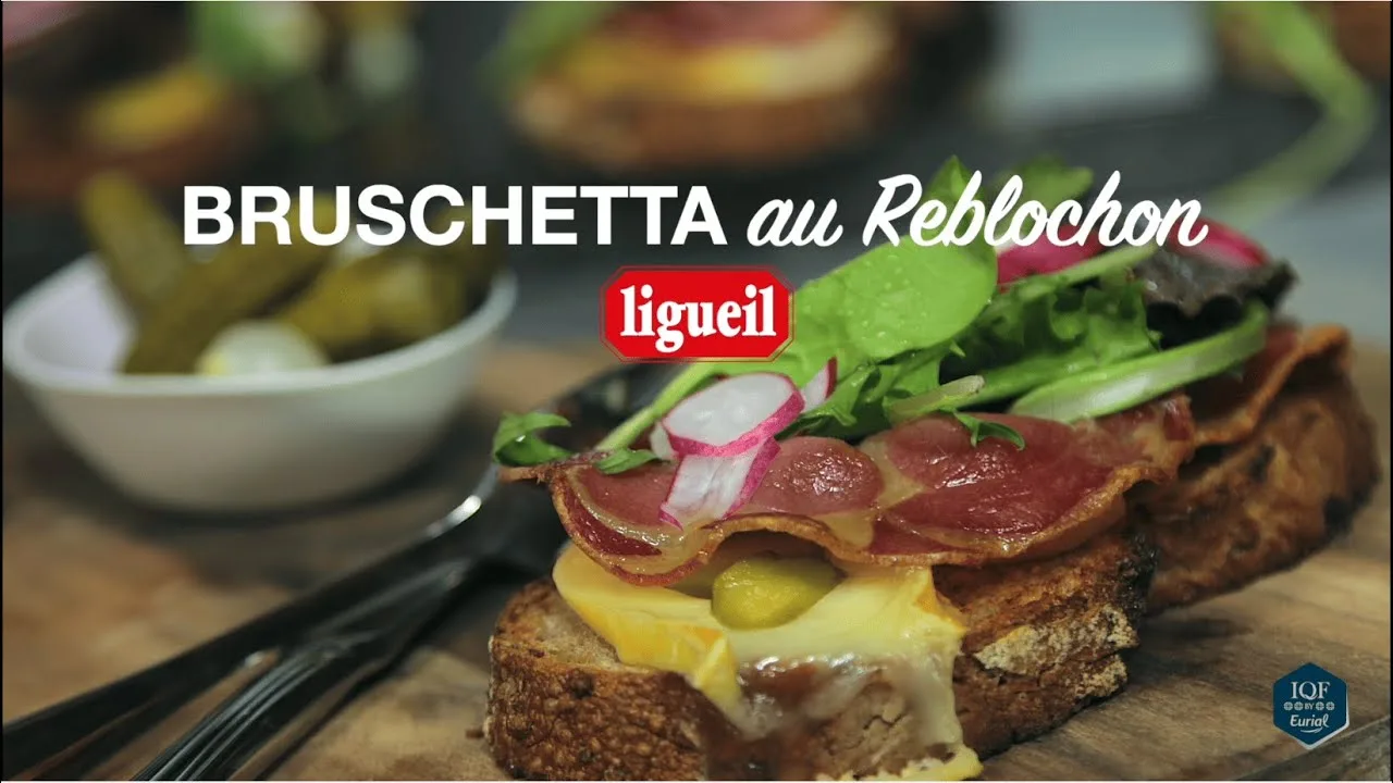 bruschetta au reblochon : une explosion de saveurs
