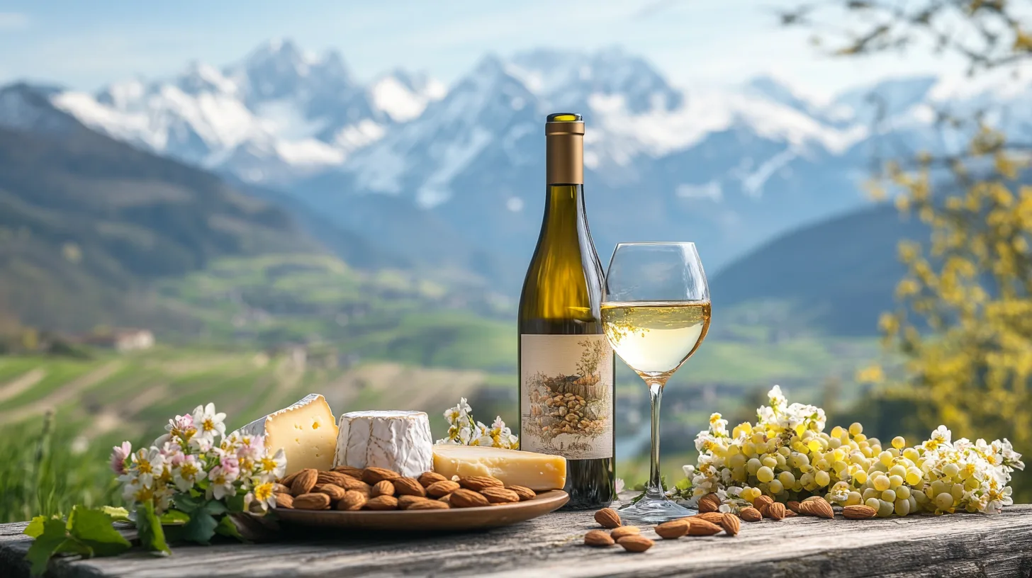 yecayeca a bottle of chasselas white wine from savoie on a ru c33ae947 2aca 4361 a89b c6e7a831e2cb 2
