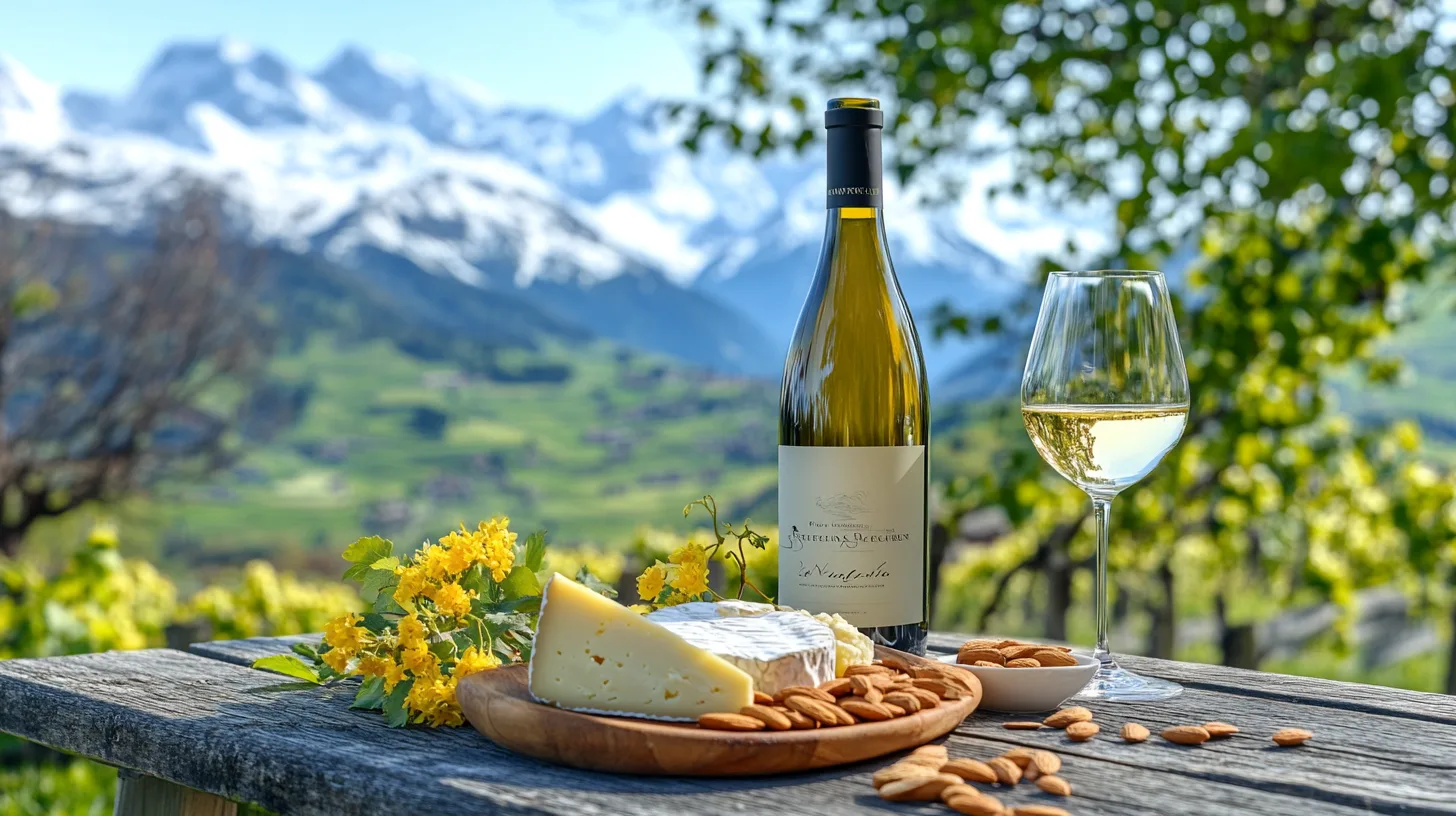 yecayeca a bottle of apremont white wine from savoie on a rus 98c3e33c e6d7 4a76 a67c 3bd4816edbd4 1