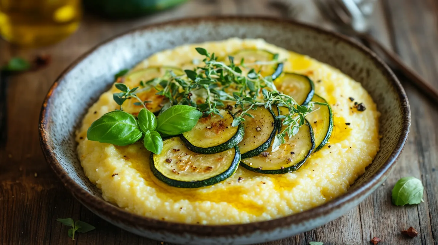 yecayeca a vibrant dish of creamy polenta topped with sauted b23c1a2c 8bca 418d 959e e76cba3bd060 1